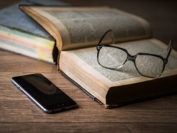 glasses book phone iphone 1052023